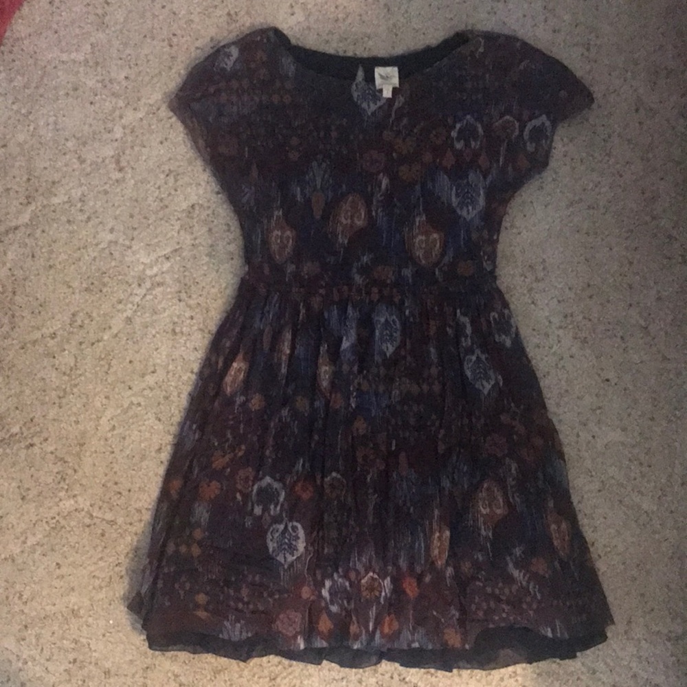 Sparrow S mini dress w/great tulle flounce detail